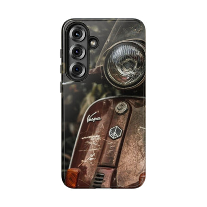 "Vespa. Old Soul, Full Tank" Mobile Phone Case