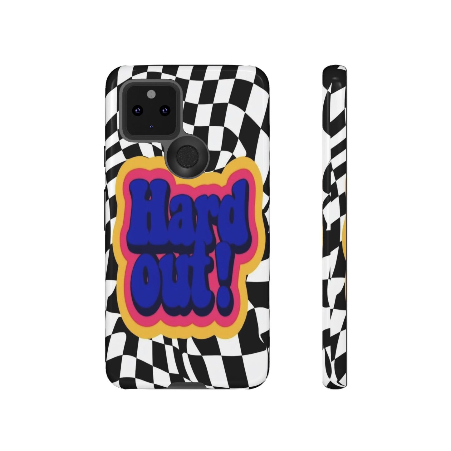 "Hard Out" Mobile Phone Case (blue)