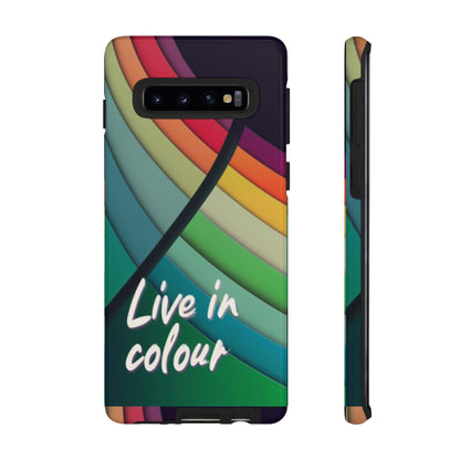 "Live in Colour" Mobile Phone Case