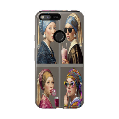 "Girls with Pearls" Mobile Phone Case