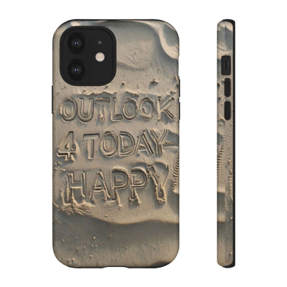 "Life is Short.  Be Happy" Mobile Phone Case