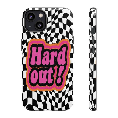 "Hard Out" Mobile Phone Case (pink)