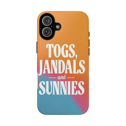 "Togs, Jandals and Sunnies" Mobile Phone Case