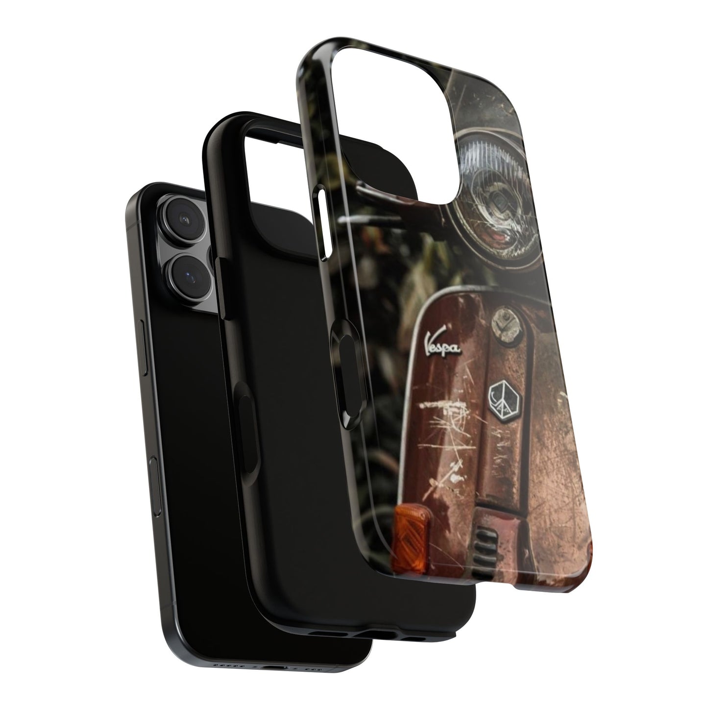"Vespa. Old Soul, Full Tank" Mobile Phone Case