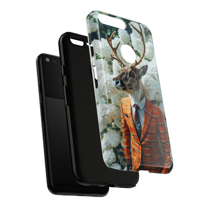 "The Stag" Mobile Phone Case (orange)