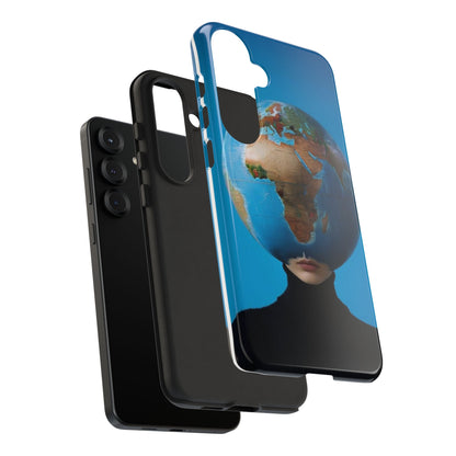 "She Who Carries the World" Mobile Phone Case