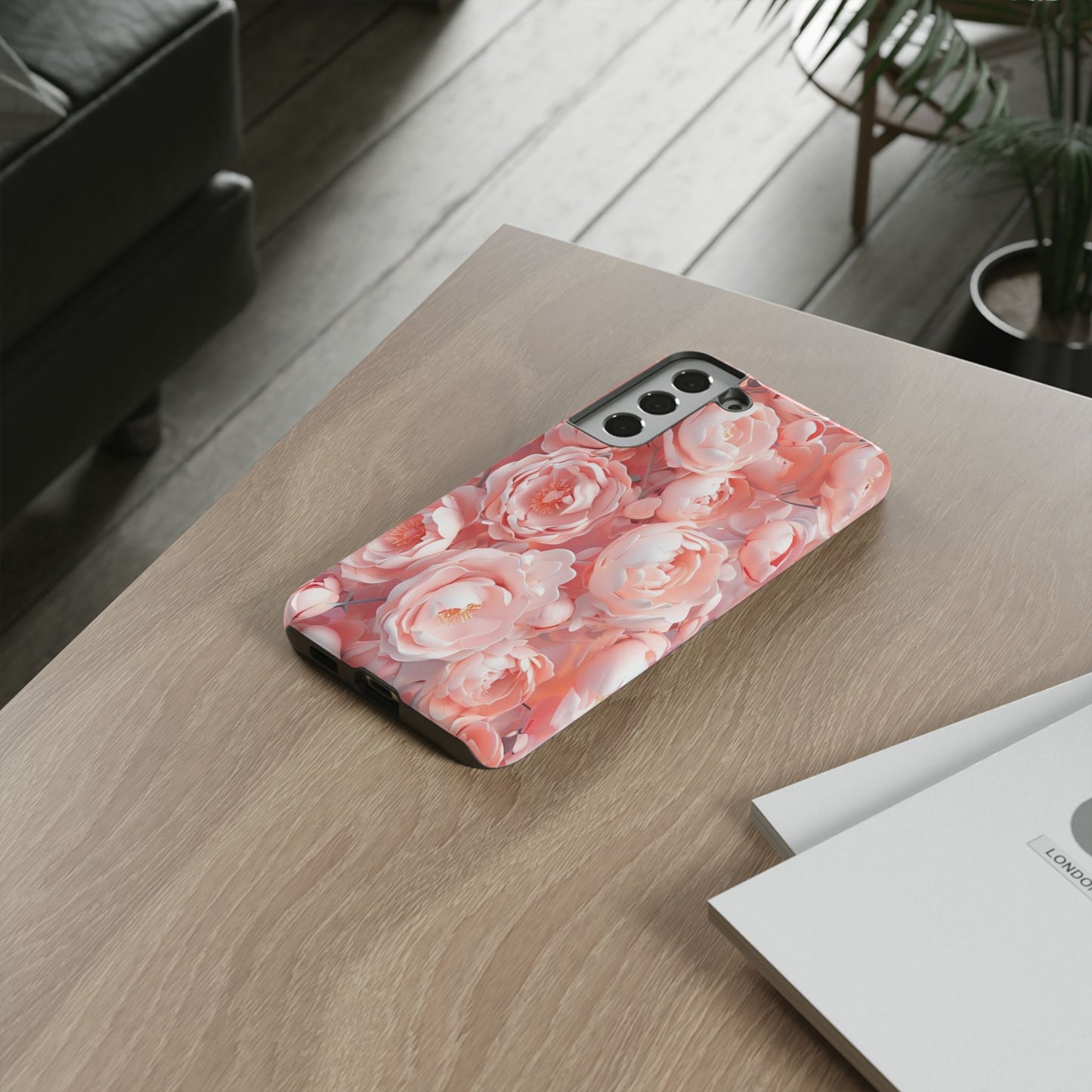 "Pink Peonies" Mobile Phone Case