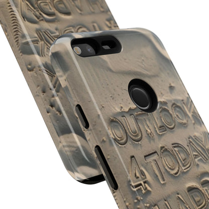 "Life is Short.  Be Happy" Mobile Phone Case