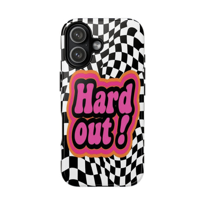 "Hard Out" Mobile Phone Case (pink)