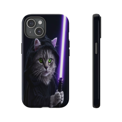 "Jedi Whisker" Mobile Phone Case (purple)