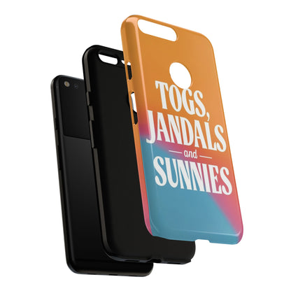 "Togs, Jandals and Sunnies" Mobile Phone Case