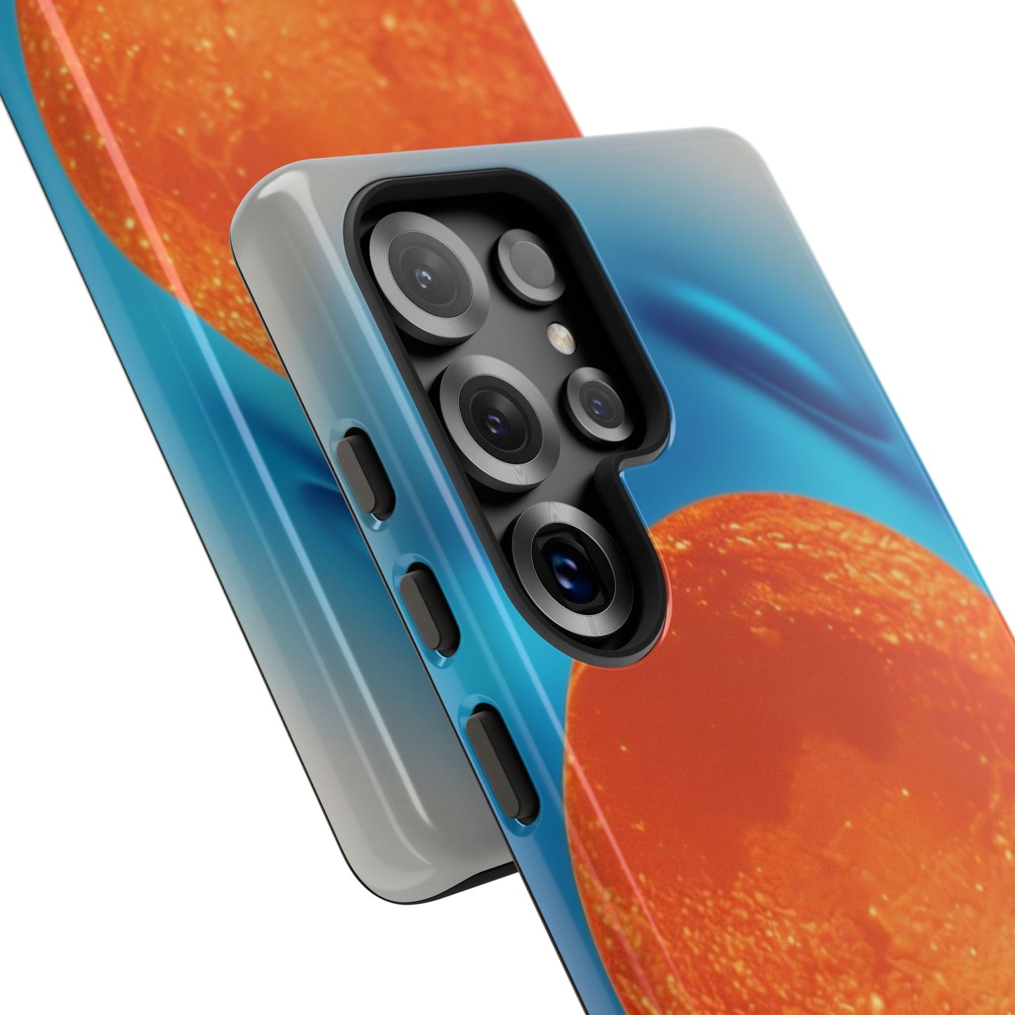 "The Feathered Assembly" Mobile Phone Case (orange)