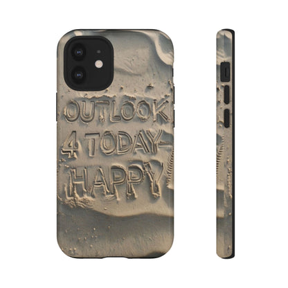 "Life is Short.  Be Happy" Mobile Phone Case