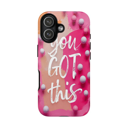 "You got This" (golf edition) Mobile Phone Case (pink)