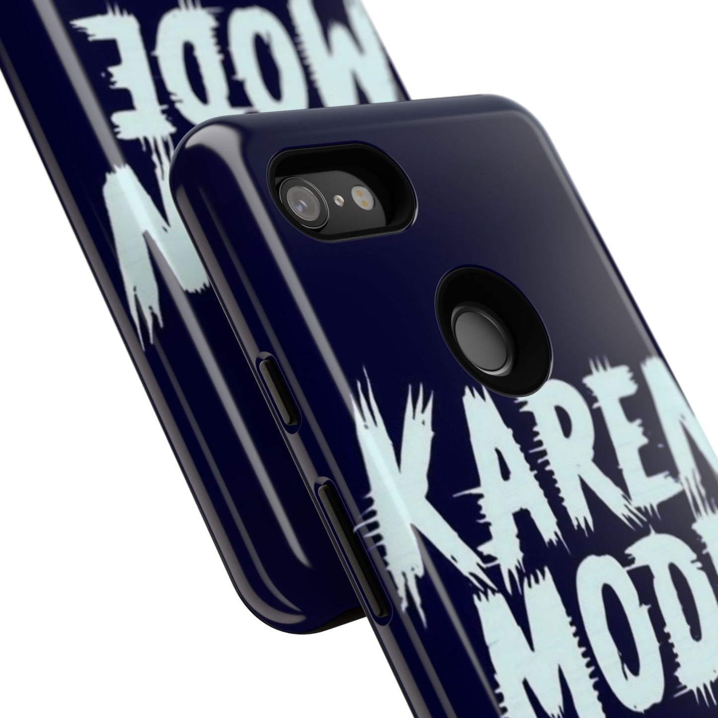 "Karen Mode On" Mobile Phone Case (blue)
