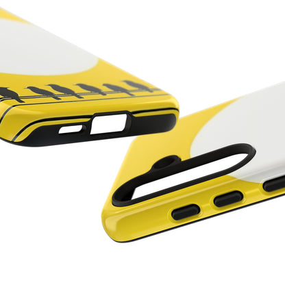 "The Feathered Assembly - Yellow" Mobile Phone Case