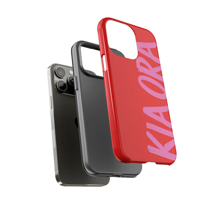 "Kia Ora Glow" Mobile Phone Case
