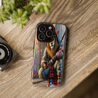 "King of the Concrete Jungle" Mobile Phone Case