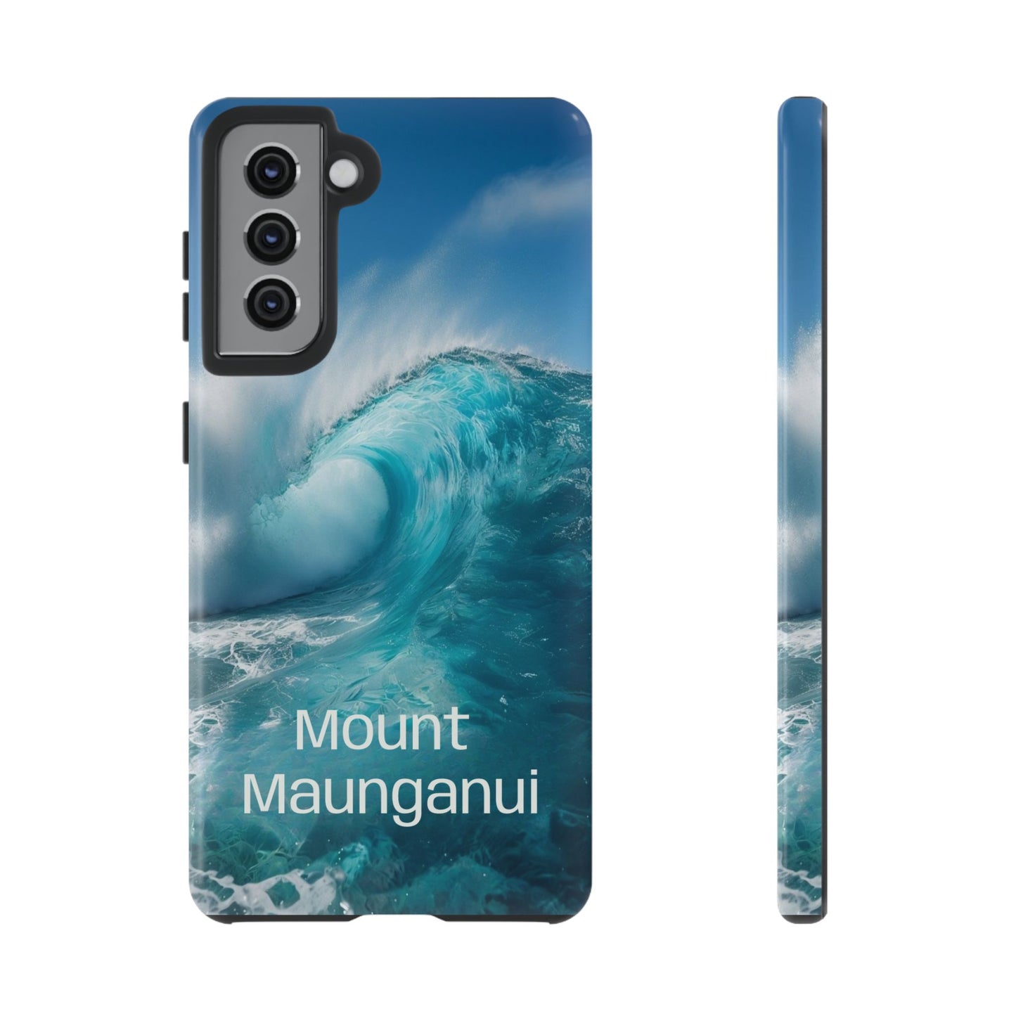 "Mount Maunganui" Mobile Phone Case (green)