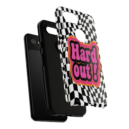 "Hard Out" Mobile Phone Case (pink)