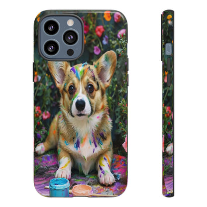 "Paint It Corgi" Mobile Phone Case
