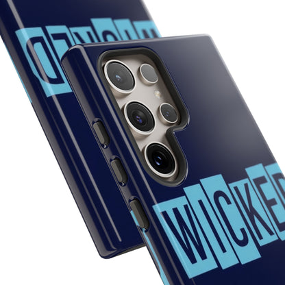 "Wicked" Mobile Phone Case (blue)