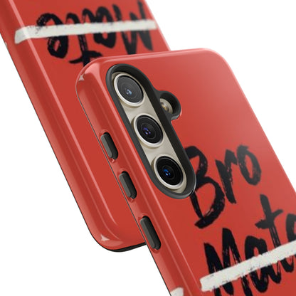 "Bro. Mate. Cuz." Mobile Phone Case