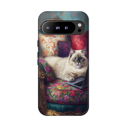"Purr-sian Productivity" Mobile Phone Case