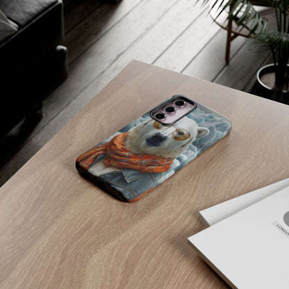 "Urban Zen Polar Bear" Mobile Phone Case