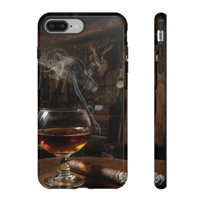 "Hot Whiskey and Cigar" Mobile Phone Case