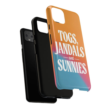 "Togs, Jandals and Sunnies" Mobile Phone Case