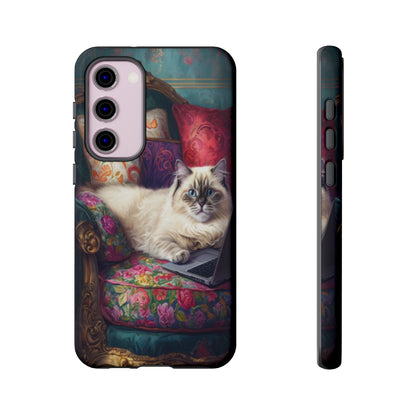 "Purr-sian Productivity" Mobile Phone Case