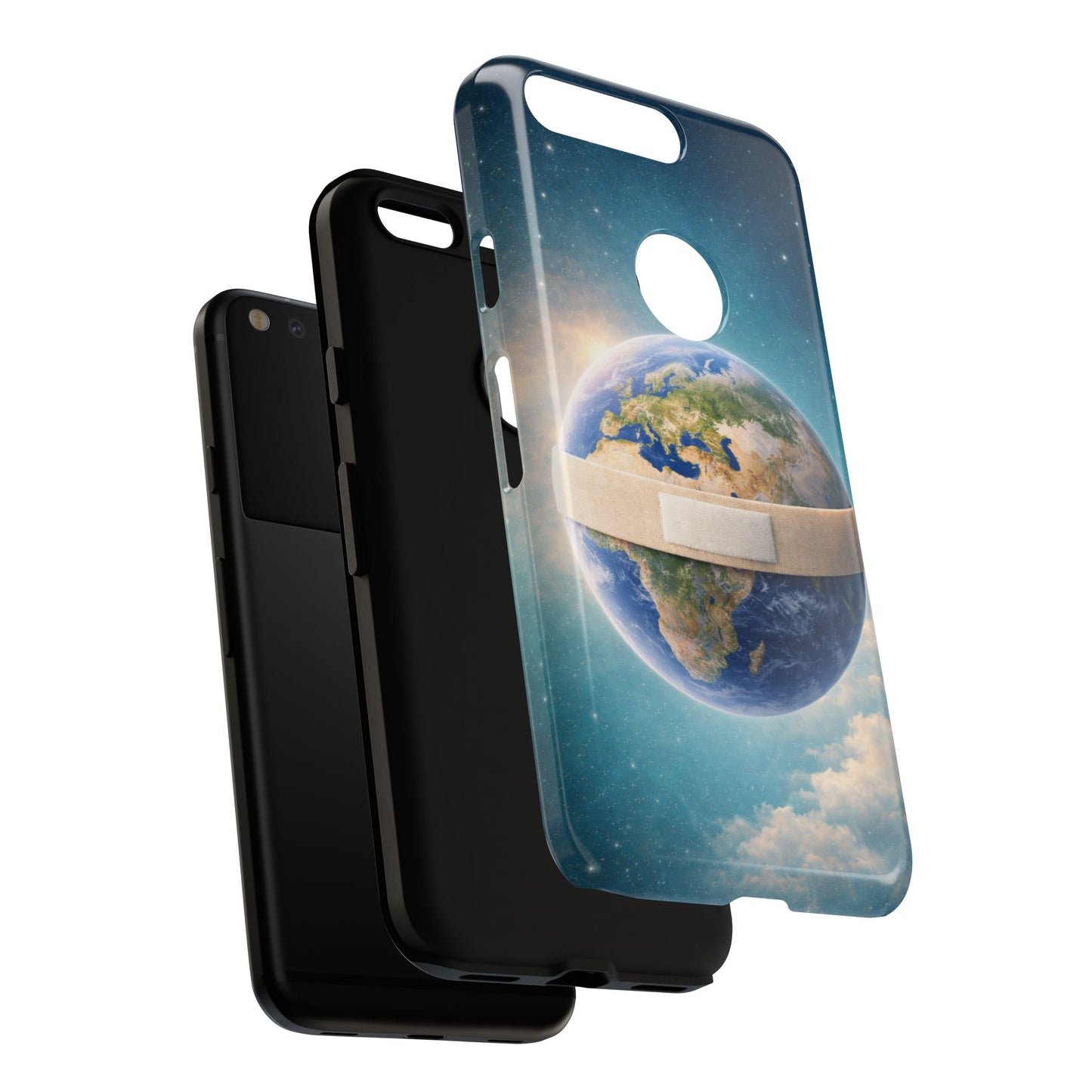 Earth Band Tough Case — Protective Planet Phone Case with Global Design
