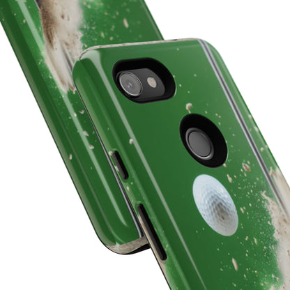"Bunker Shot" Mobile Phone Case (light green)