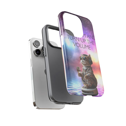 "Keep calm and turn up the Volume" Mobile Phone Case (mix)