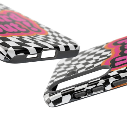 "Hard Out" Mobile Phone Case (pink)