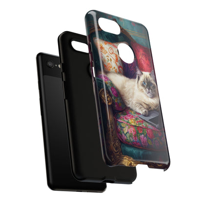 "Purr-sian Productivity" Mobile Phone Case