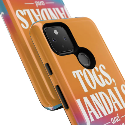 "Togs, Jandals and Sunnies" Mobile Phone Case