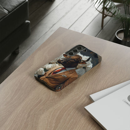 "The Genteel Bull" Mobile Phone Case