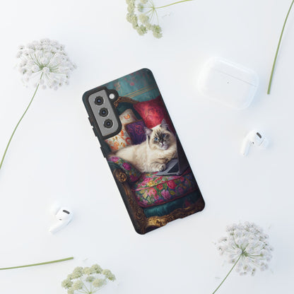 "Purr-sian Productivity" Mobile Phone Case