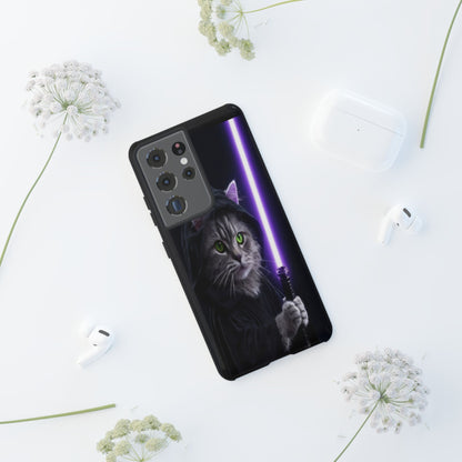 "Jedi Whisker" Mobile Phone Case (purple)