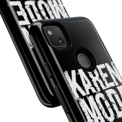 "Karen Mode On" Mobile Phone Case (green)