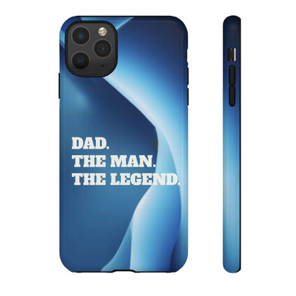 "Dad.  The Man.  The Legend" Mobile Phone Case (red)