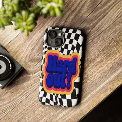 "Hard Out" Mobile Phone Case (blue)