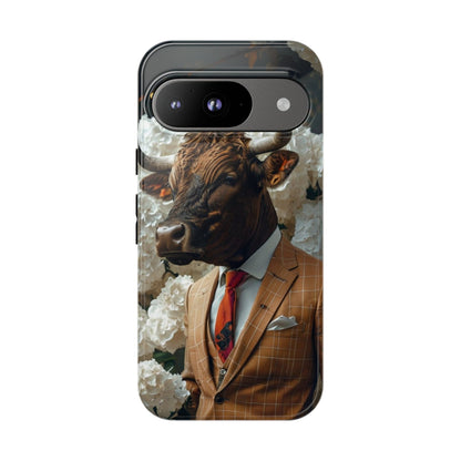"The Genteel Bull" Mobile Phone Case