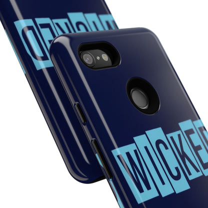 "Wicked" Mobile Phone Case (blue)