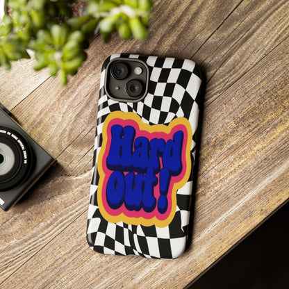 "Hard Out" Mobile Phone Case (blue)