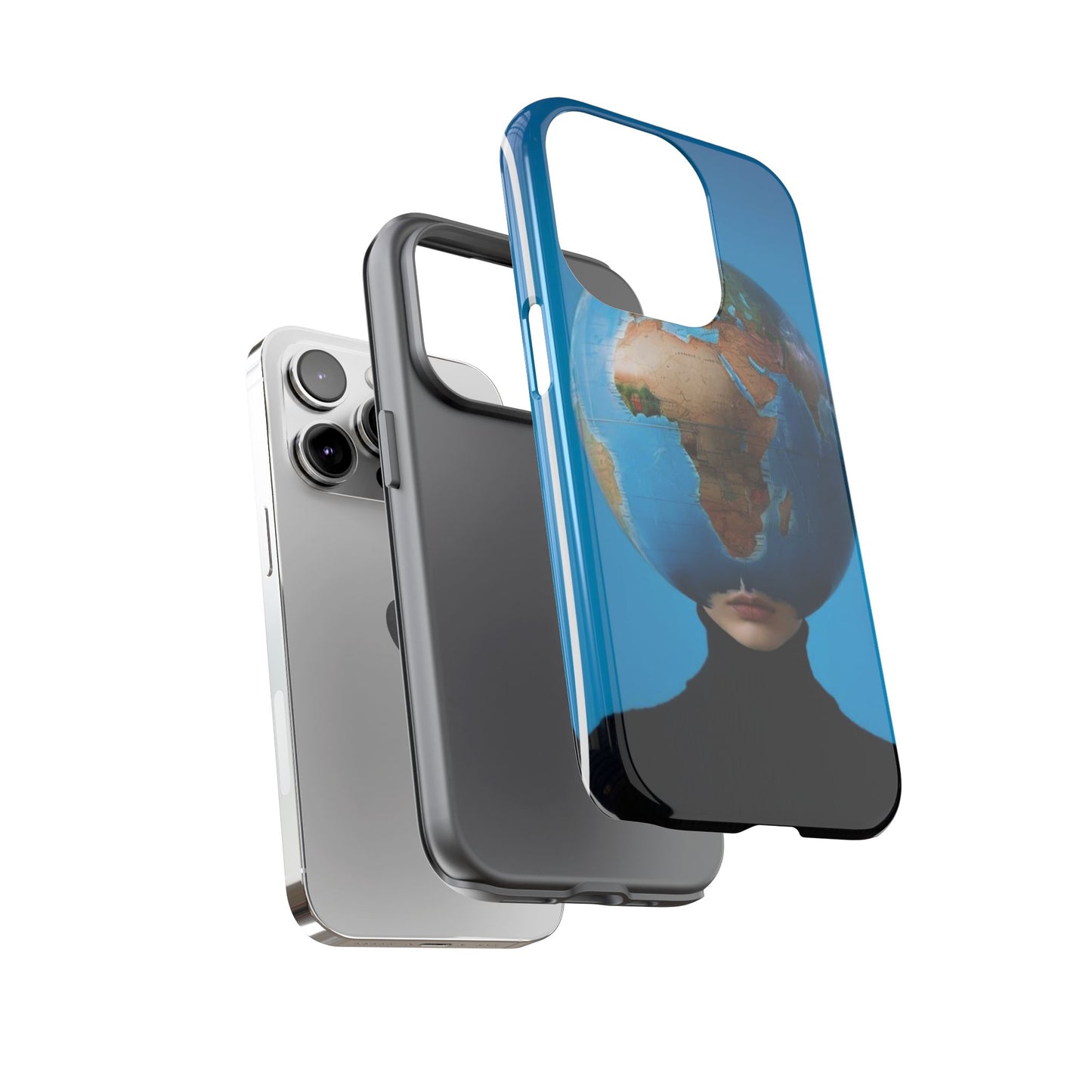 "She Who Carries the World" Mobile Phone Case