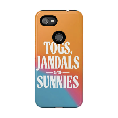 "Togs, Jandals and Sunnies" Mobile Phone Case