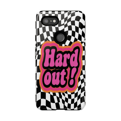 "Hard Out" Mobile Phone Case (pink)